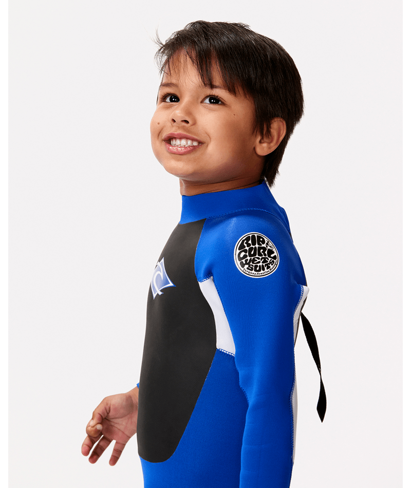 Groms Omega 3/2mm Full Length Back Zip Wetsuit Steamer