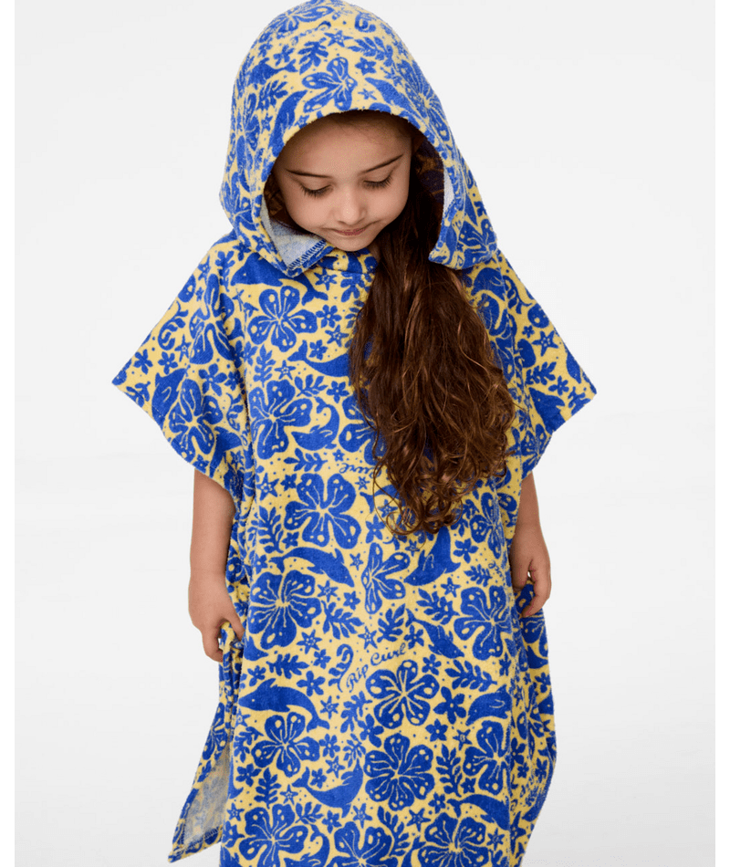 Mixed Snap Hooded Towel-Girl