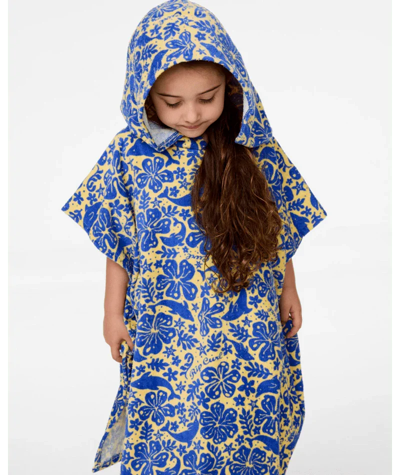 Mixed Snap Hooded Towel-Girl