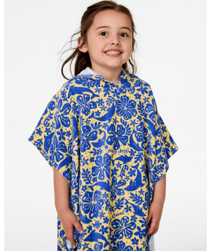 Mixed Snap Hooded Towel-Girl