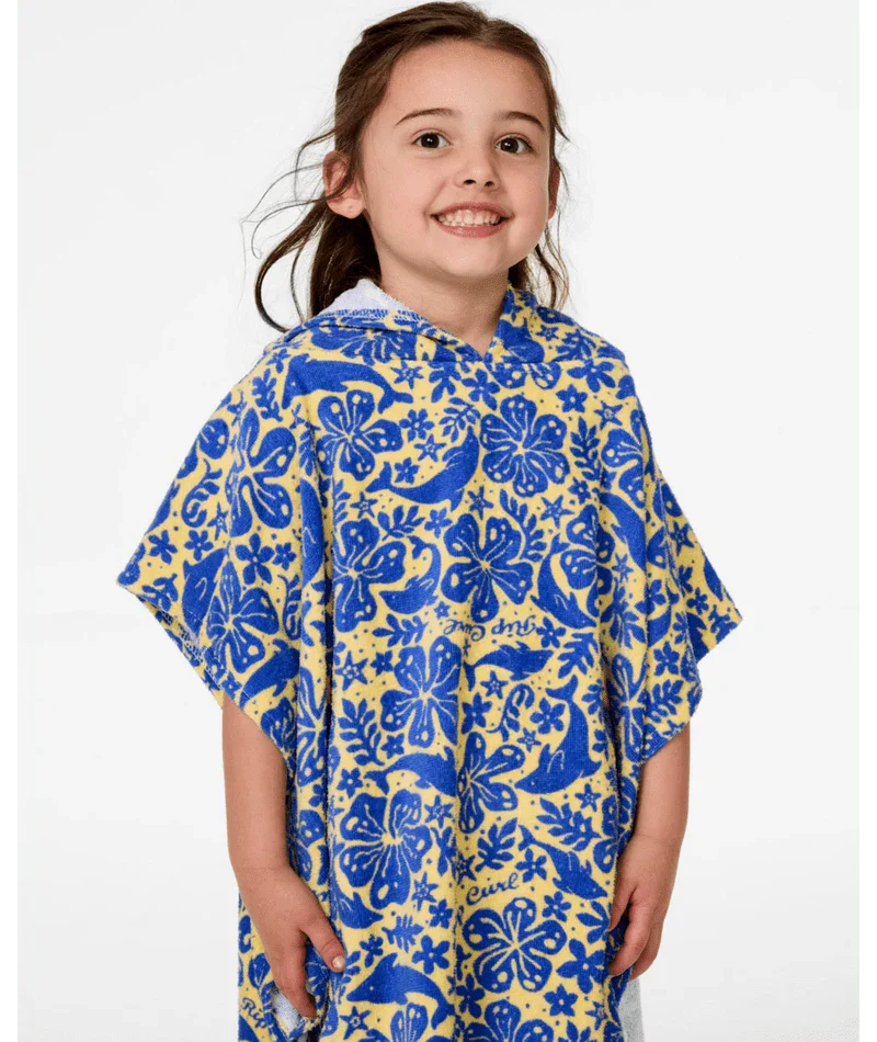 Mixed Snap Hooded Towel-Girl