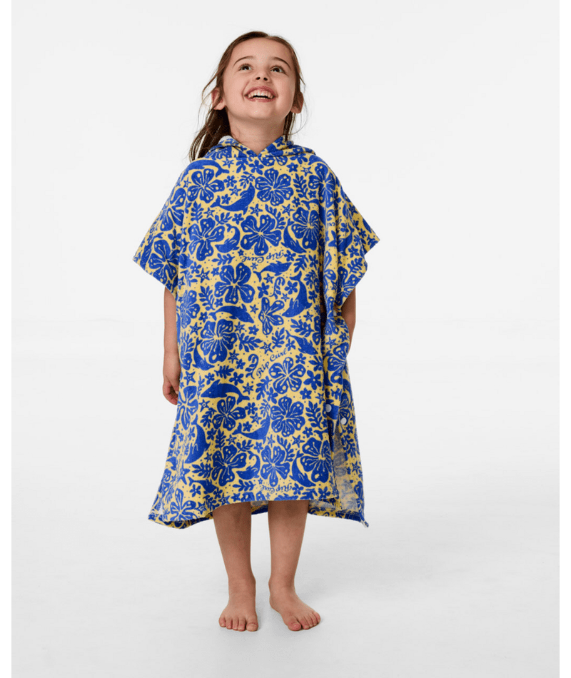 Mixed Snap Hooded Towel-Girl