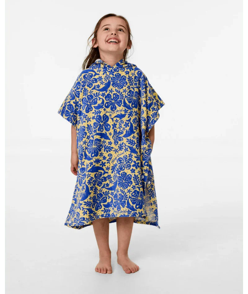 Mixed Snap Hooded Towel-Girl