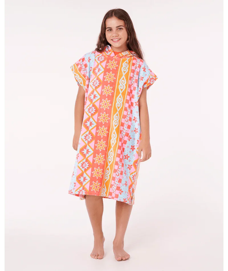 Mixed Cotton Hooded Towel-Girl