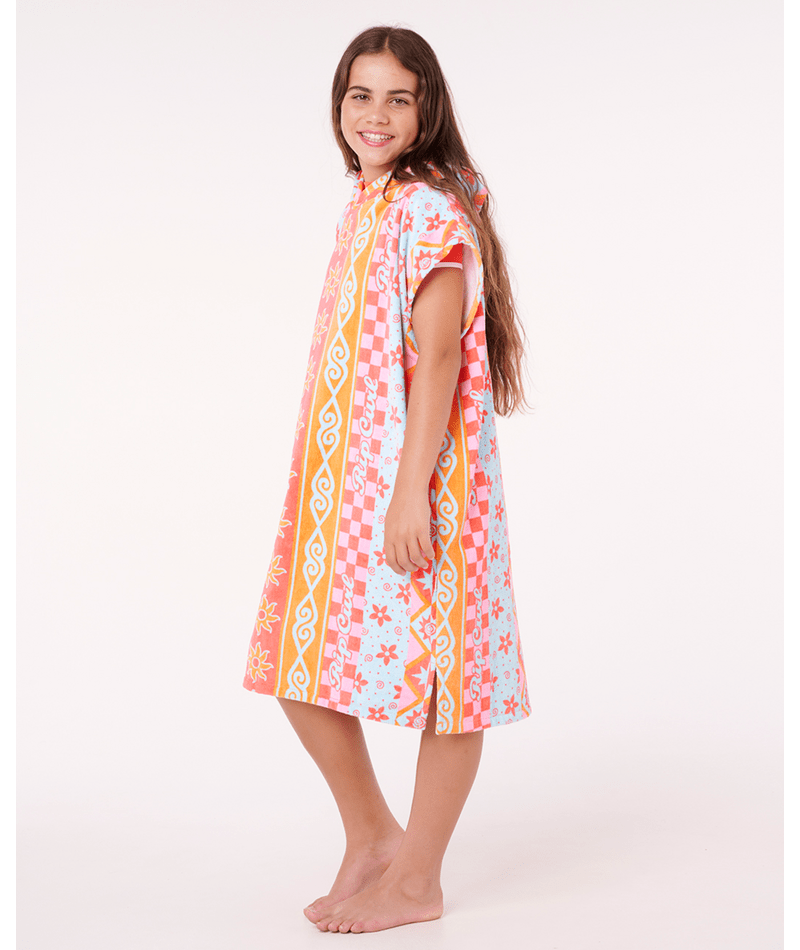 Mixed Cotton Hooded Towel-Girl