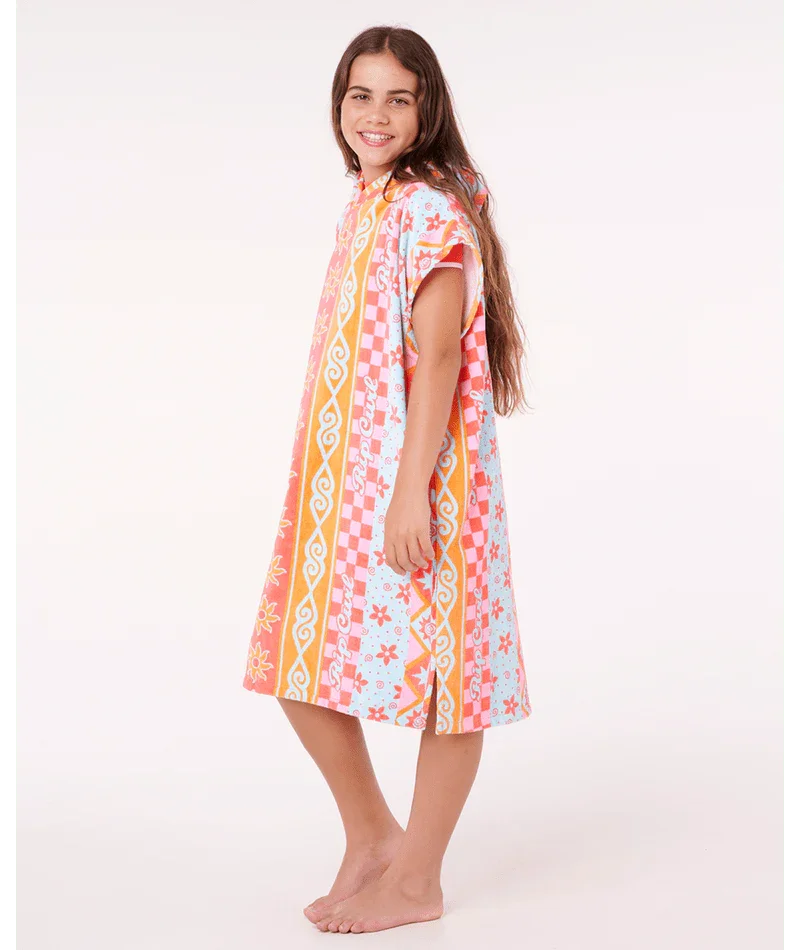 Mixed Cotton Hooded Towel-Girl