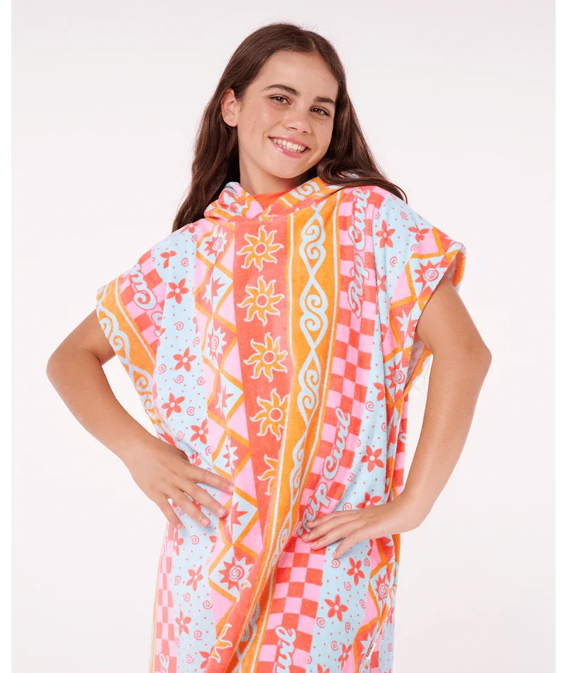 Mixed Cotton Hooded Towel-Girl