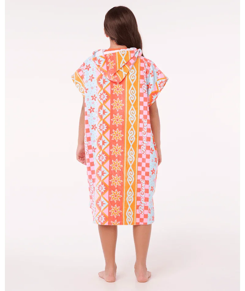 Mixed Cotton Hooded Towel-Girl