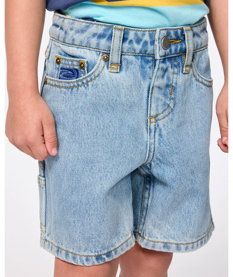 Hyped Up Denim Walkshort - Boy (1-8)