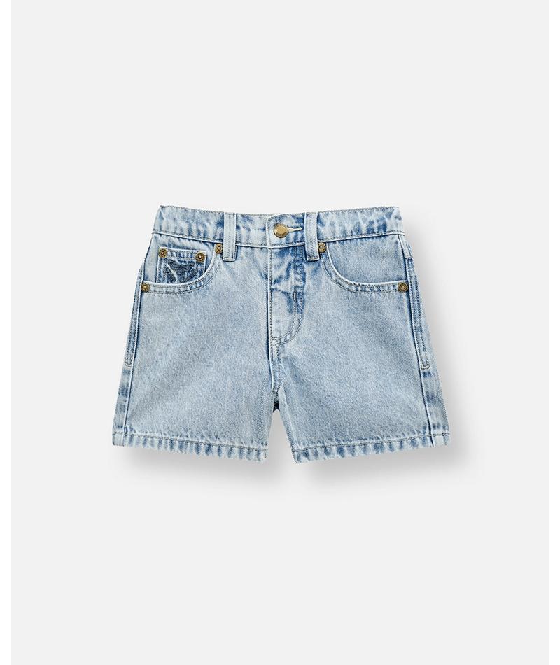 Tabby Denim Short - Toddler Girl