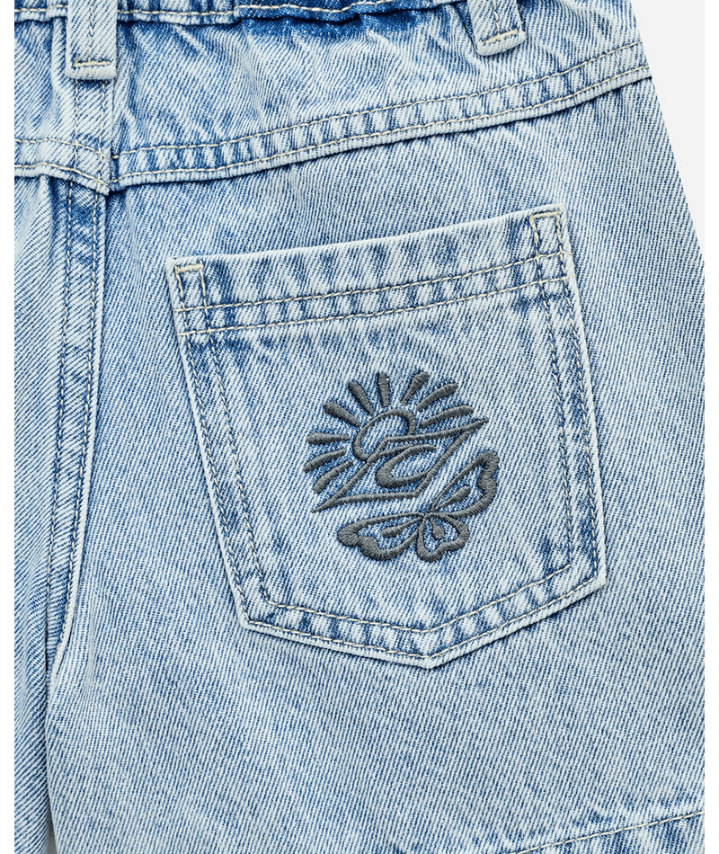 Tabby Denim Short - Toddler Girl
