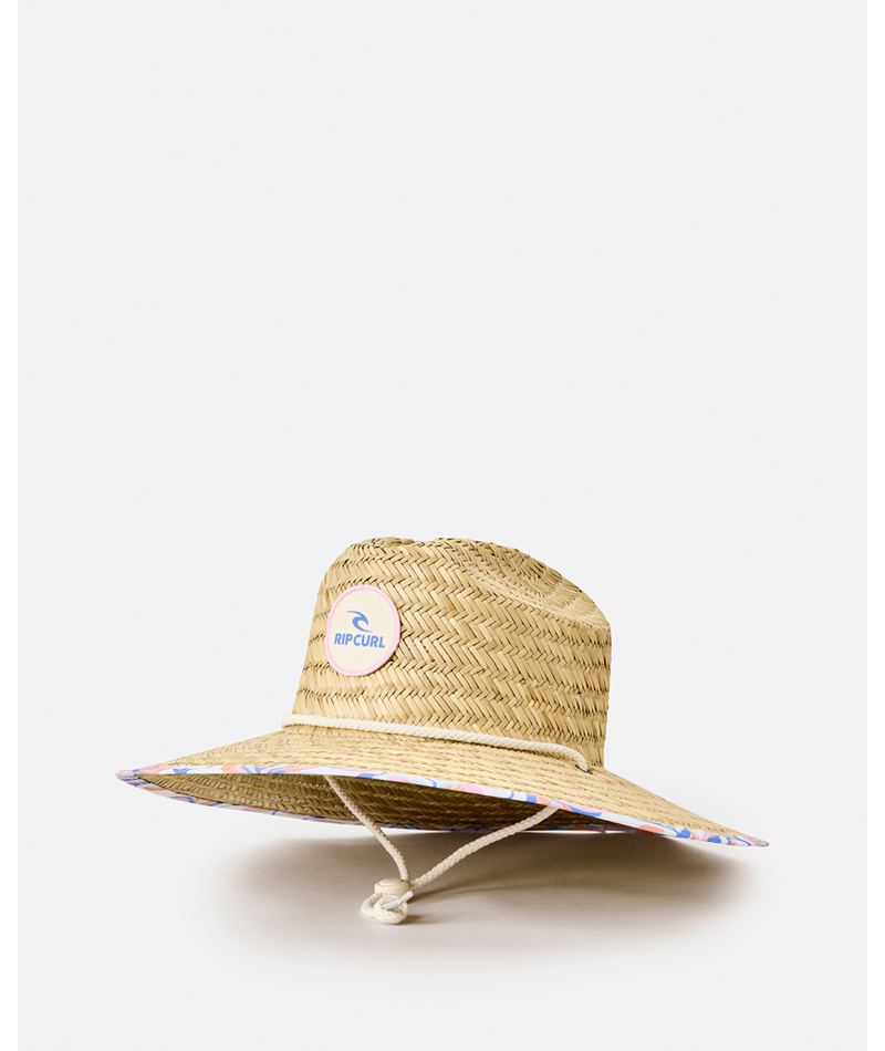 Mixed Straw Sun Hat-Girl
