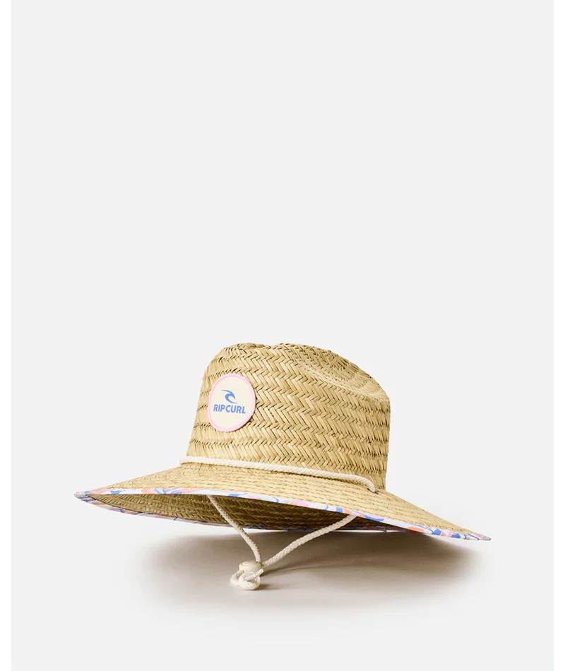 Mixed Straw Sun Hat-Girl