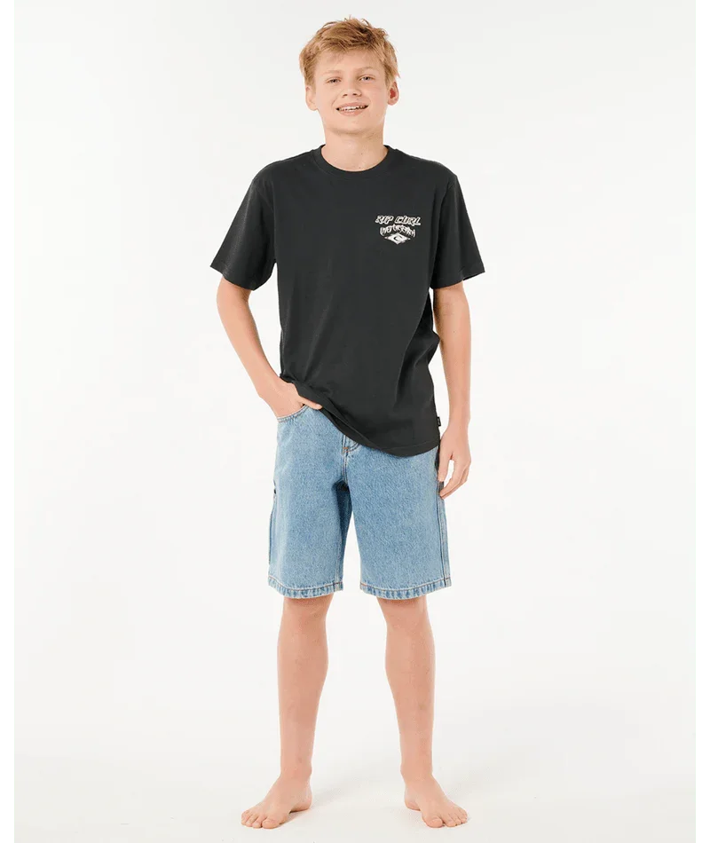 Hyped Up Denim Walkshort - Boy (8-16)