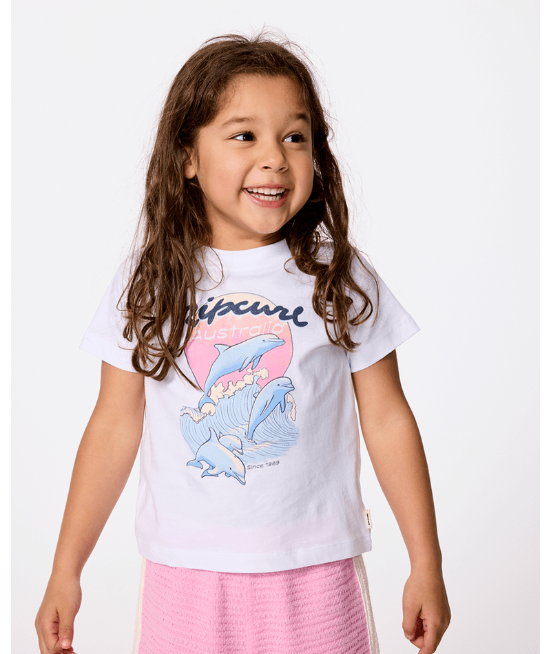Dolphin Relaxed Tee-Girl 1-8