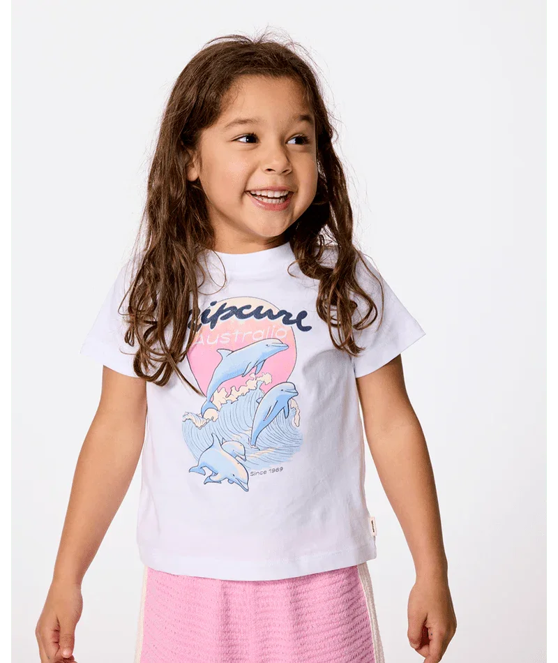 Dolphin Relaxed Tee-Girl 1-8