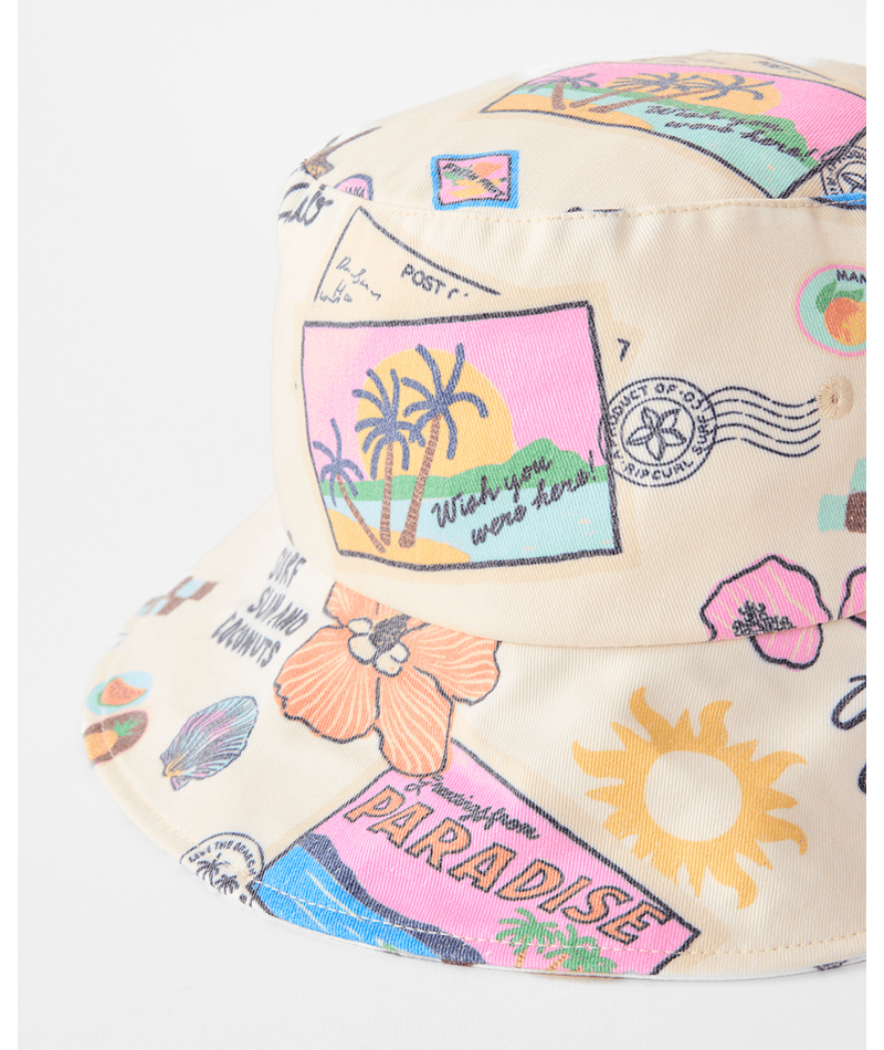 Mixed Upf Bucket Hat