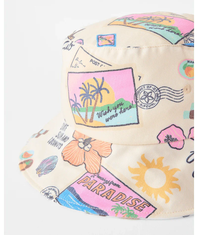 Mixed Upf Bucket Hat