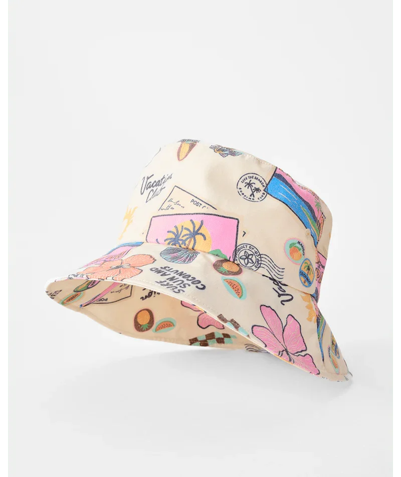 Mixed Upf Bucket Hat