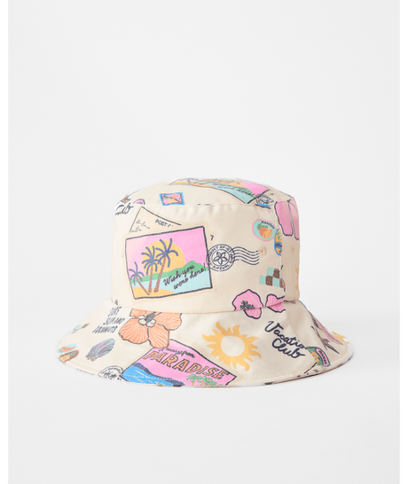 Mixed Upf Bucket Hat