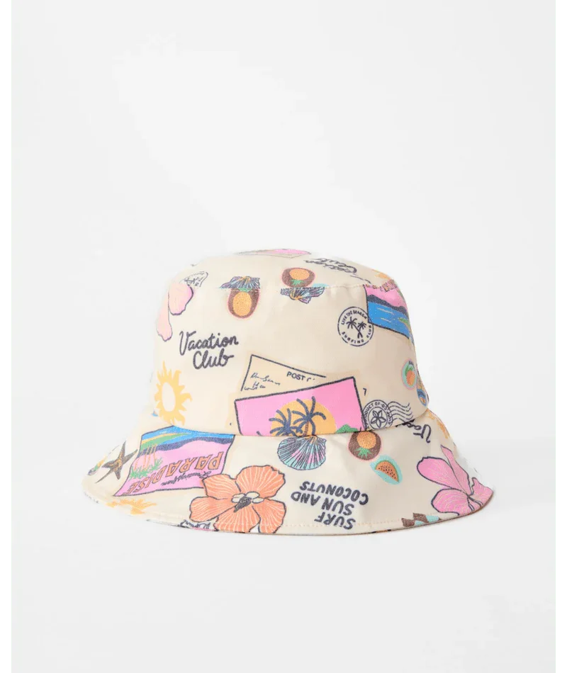 Mixed Upf Bucket Hat