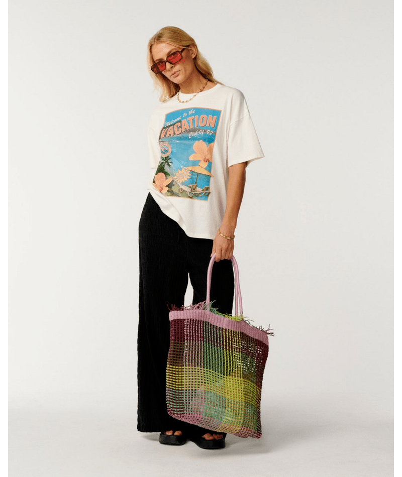 Echo Wave Oversized Tee