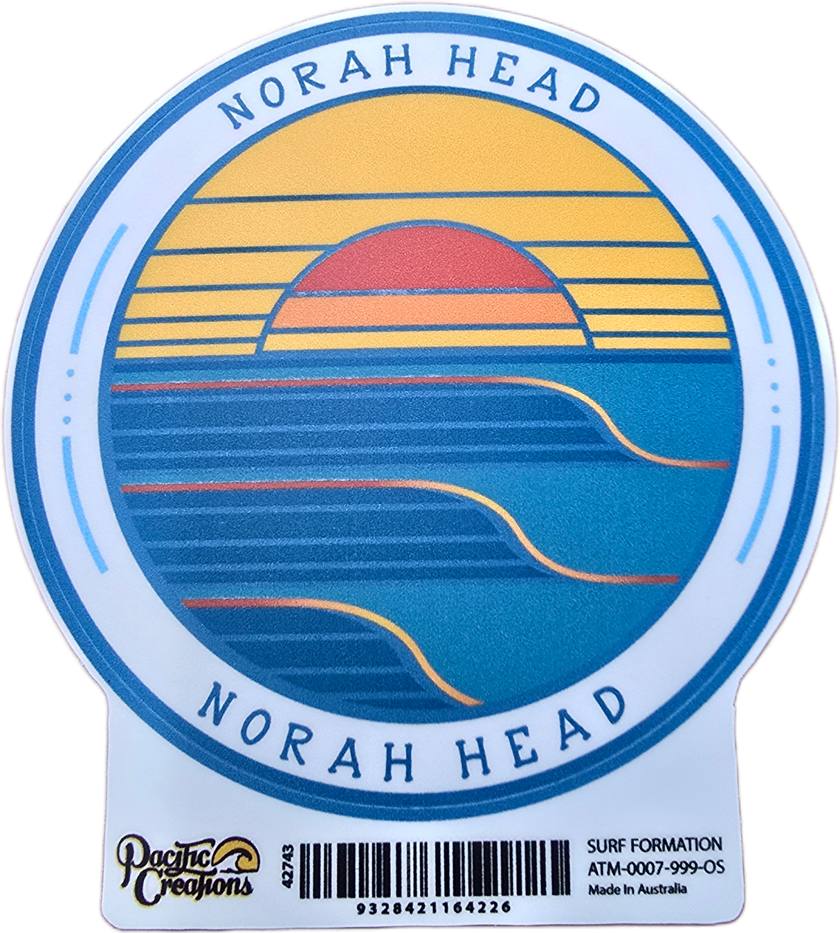 Surf Formation Sticker