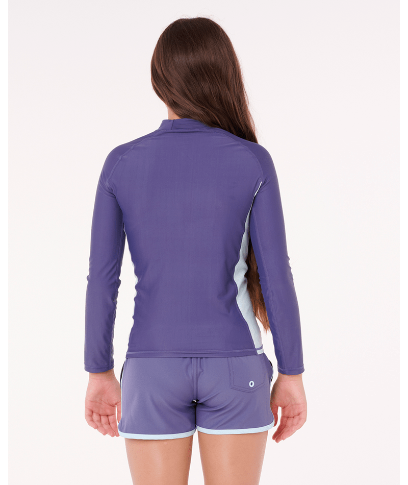 CLASSIC SURF LS RASH VEST-GIRL