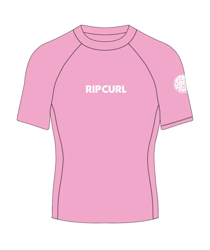 Classic Surf Ss Rash Vest-Girl