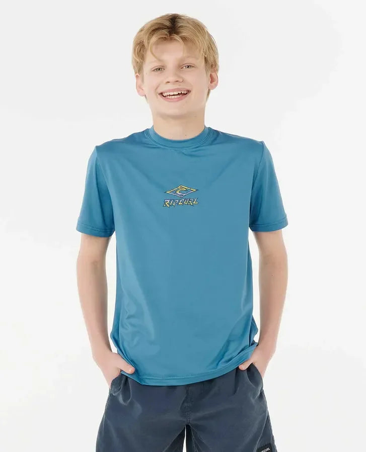 Tropic Daze UPF Short Sleeve Rash Vest - Boys (8-16 years)