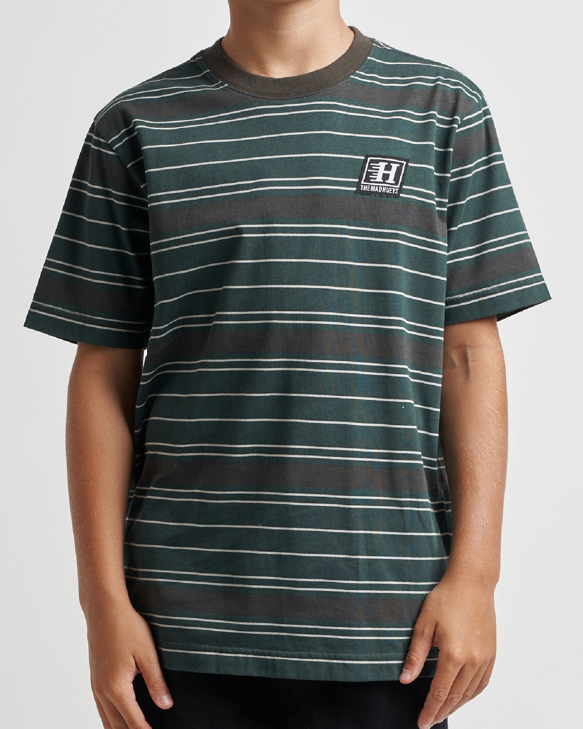 Parallel Stripe Hueys Youth SS Tee