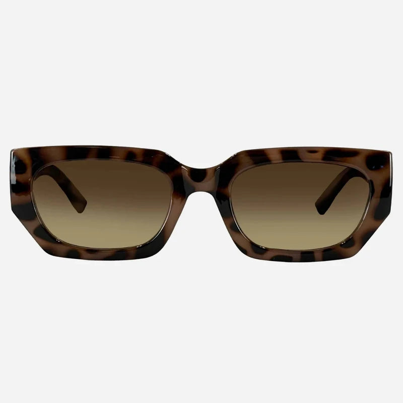 Vinca - Gloss Creamy Tort Frame Gradient Brown Lens
