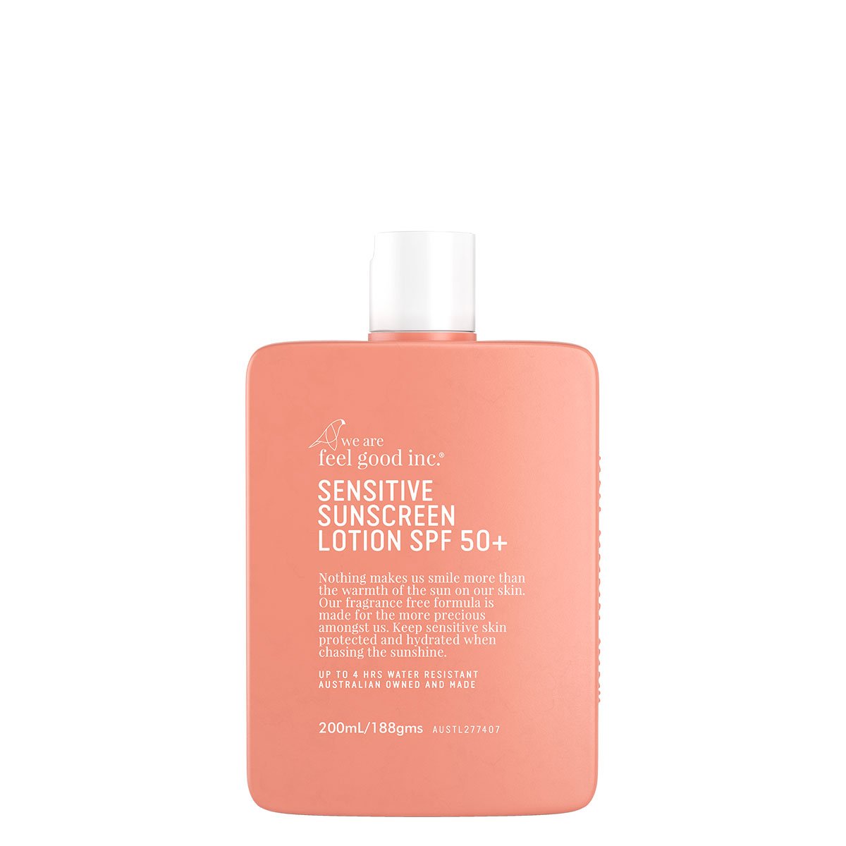 Sensitive Sunscreen Lotion SPF50+ - Fragrance Free 200ml