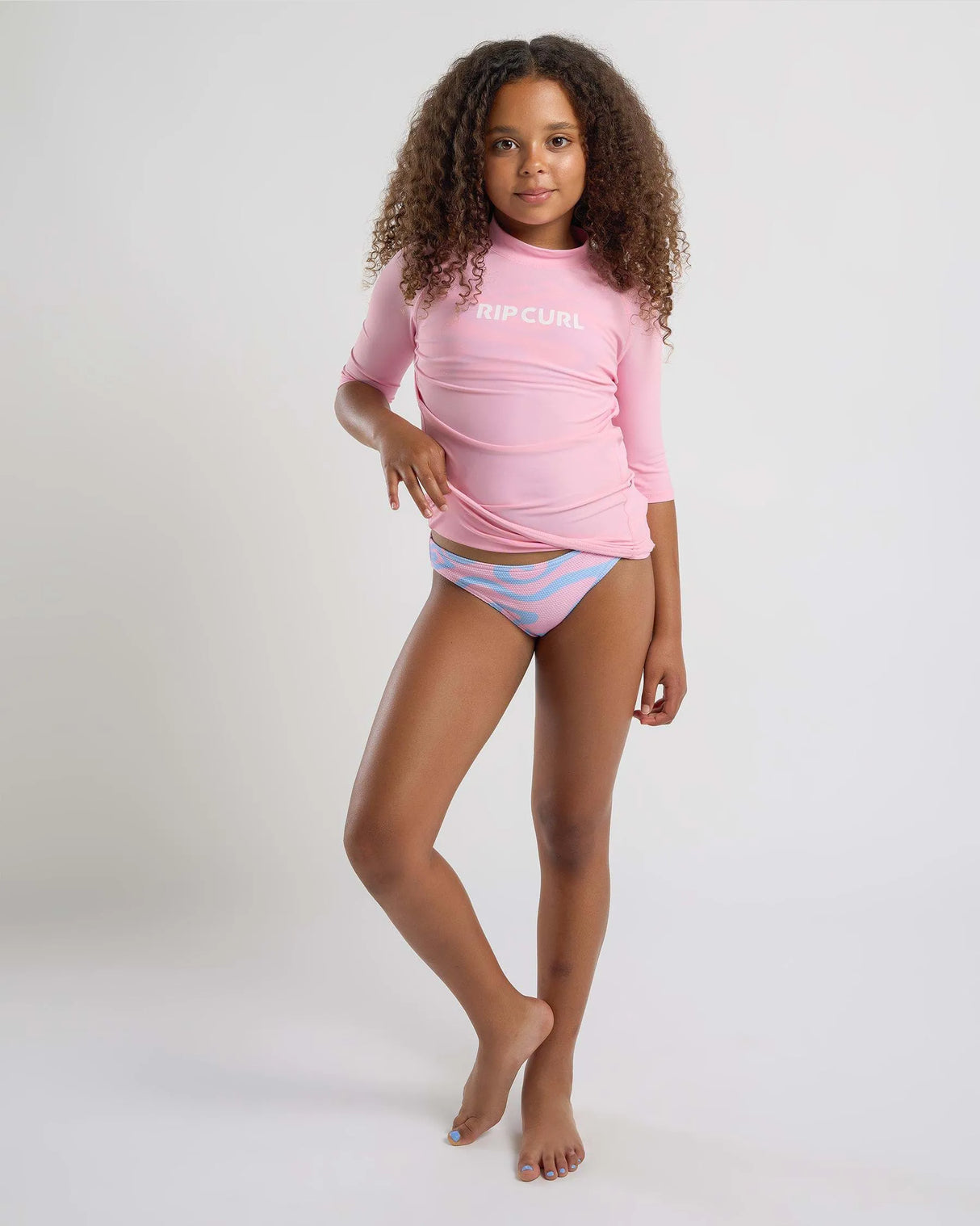 Classic Surf Ss Rash Vest-Girl