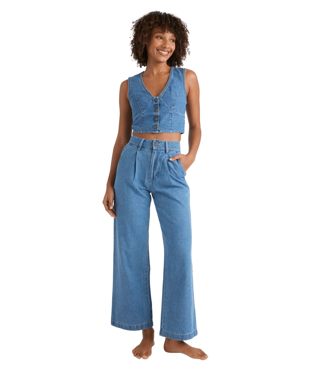 Indigo Skies Top