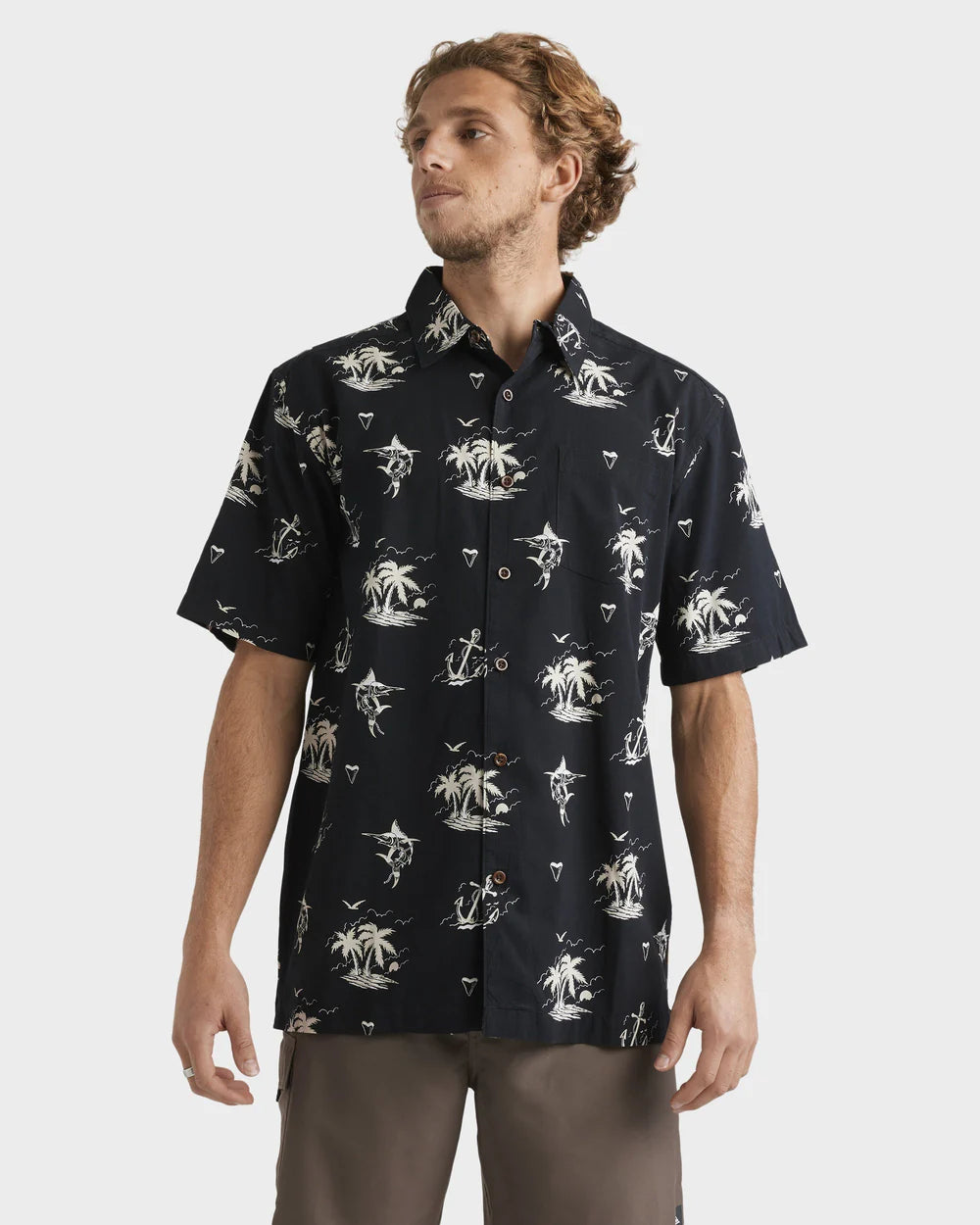 Mens Horizon Haze Short Sleeve Shirt