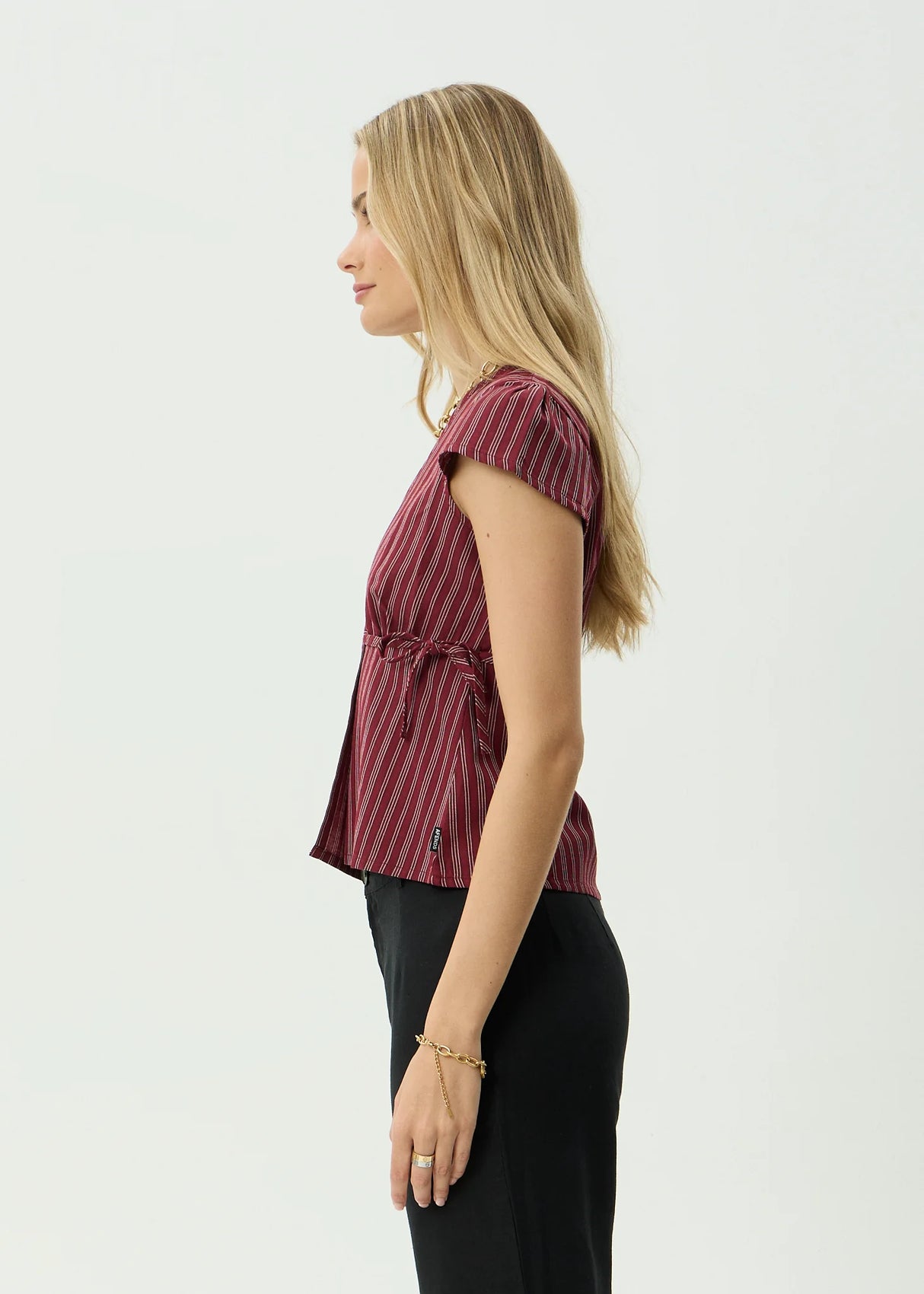 Ledger Wrap Top