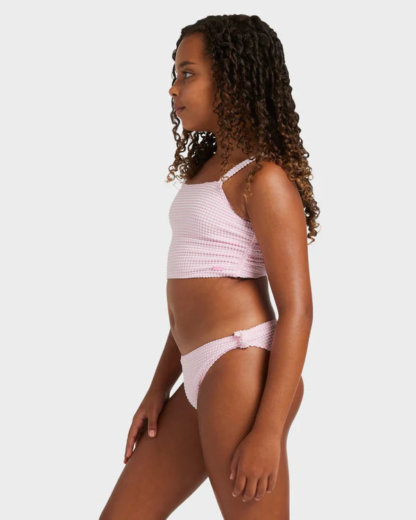 Daisy Check Crop Tank Set