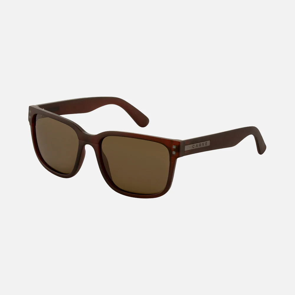 Rivals XL - Matte Translucent Brown Frame with Brown Polarized Lens