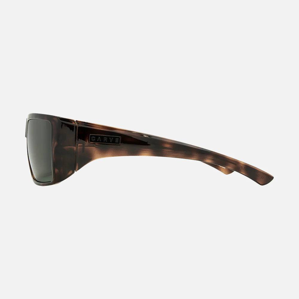 Sanada - Gloss Muted Tort Frame with Green Lens