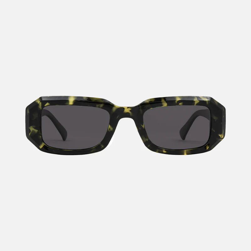 Asher - Gloss Fire Tort Matte Black Grey Lens