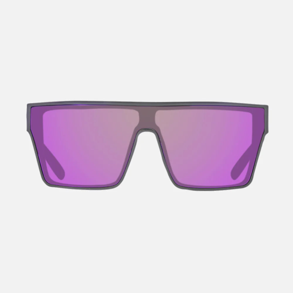 Voodoo - Matt Black Frame Grey Pink Iridium Lens