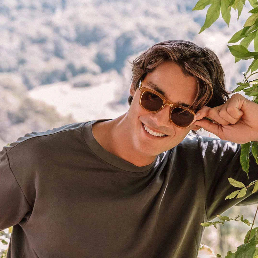 Havana - Gloss Honey Crystal Frame with Brown Lens