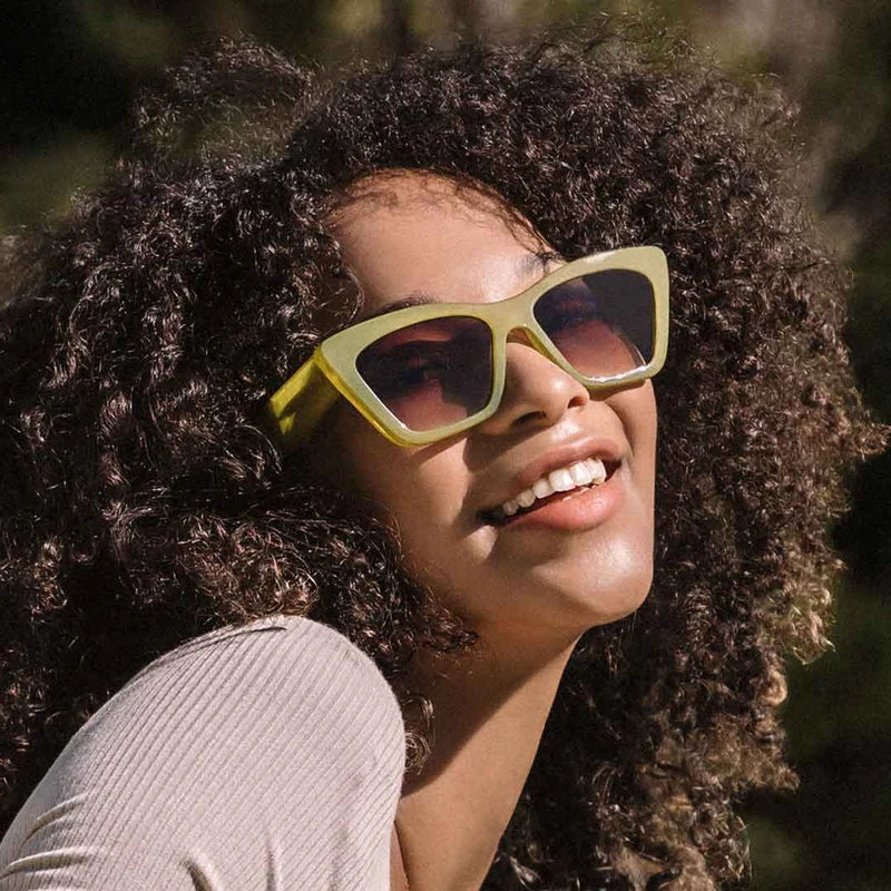 Tahoe - Gloss Translucent Pear Gradient Brown Lens