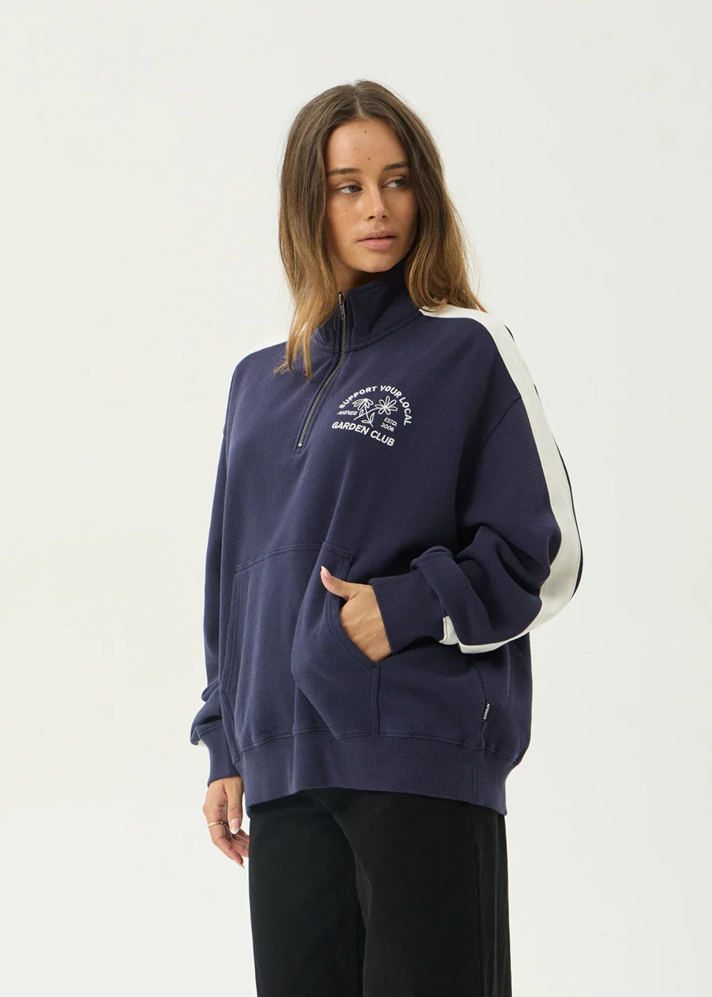Community Garden Quarter Zip Jumper