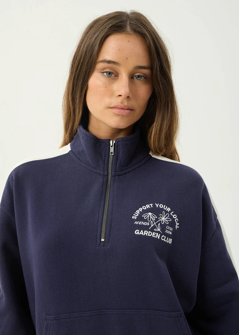 Community Garden Quarter Zip Jumper