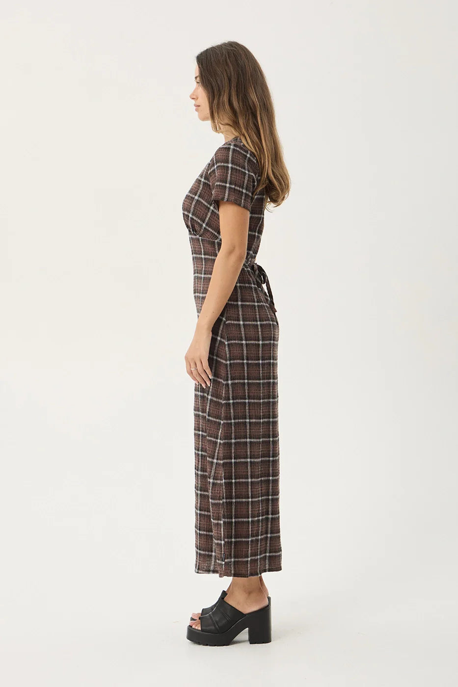 Reverie Seersucker Maxi Dress
