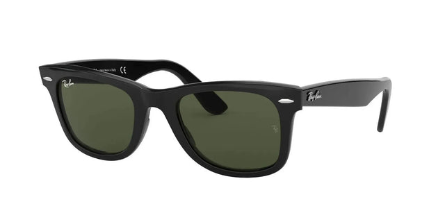 901-50 Wayfarer Black W/ G-15 Green XL - Beachin Surf