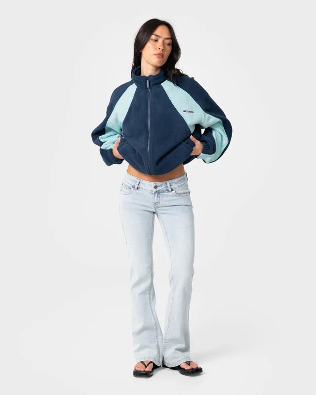 Two Tides Zip Through Sherpa Fleece