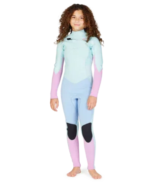 Girls 8-14 3/2mm Synergy Chest Zip GBS Wetsuit
